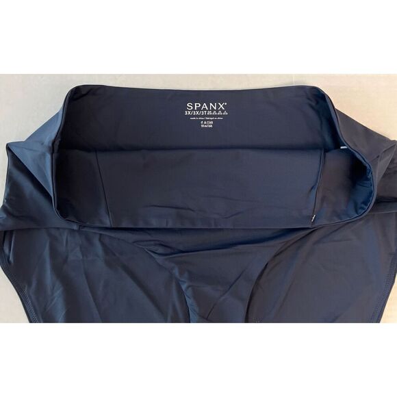 Spanx 50125R Women Plus Sz 3X Sunkissed Navy Classic High Rise Swim Brief Bottom - Picture 3 of 7